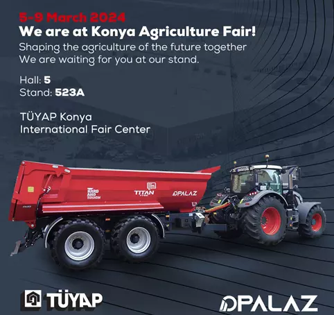 We are at Konya Agriculture Fair!